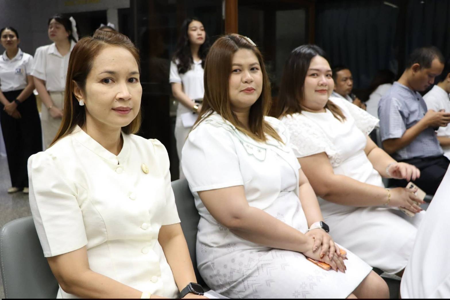 title - ศูนย์ส่งเสริมและพัฒนาอาชีพเสริมนอกภาคการเกษตร โดย สำนักงานการปฏิรูปที่ดินเพื่อเกษตรกรรม จัดโครงการพัฒนาบุคลากรเพื่อเพิ่มประสิทธิภาพการดำเนินงานด้านศิลปหัตถกรรม กิจกรรมไหว้ครูช่าง ณ ชั้น 2 อาคารพระมิ่งขวัญ ศูนย์ส่งเสริมและพัฒนาอาชีพเสริมนอกภาคการเกษตร (ศูนย์ศิลปาชีพบางไทรฯ (เดิม))